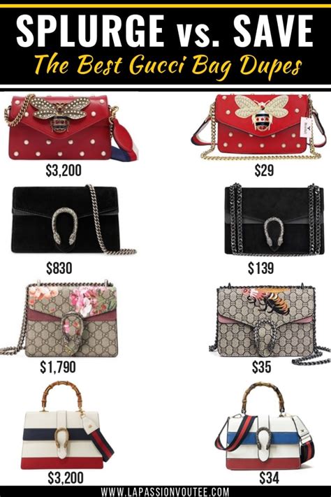 gucci bag dupe amazon 2022|best gucci knockoff handbags.